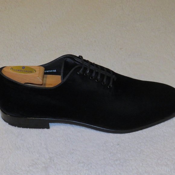 Brooks Brothers Golden Fleece Black Velvet Formal Shoes 10.5 D NWB main image 4